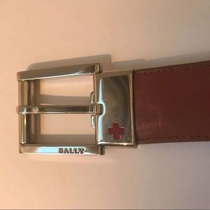 Men’s Bally reversible belt 38-42 black/ brown